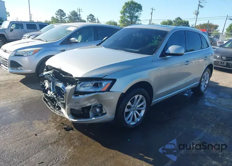 2016 Audi Q5 2.0T Premium из США, поврежденный, VIN WA1C2AFPXGA039016